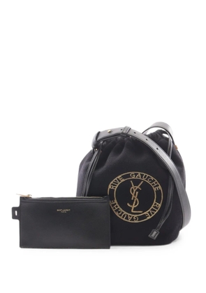 Saint Laurent Pre-Owned 2010s Rive Gauche bucket bag - Black