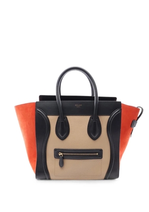 Celine Pre-Owned 2010s mini Luggage tote bag - Neutrals