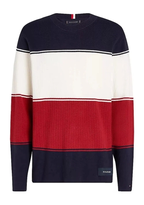 Tommy Hilfiger colour-block sweater - Red