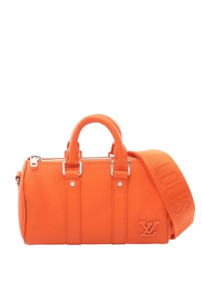 Louis Vuitton Pre-Owned 2022 Aerogram Keepall XS boston bag - Orange