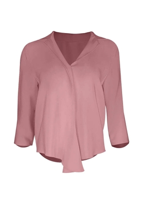 Peter Cohen Frolic draped-front blouse - Pink