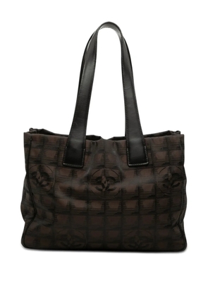 CHANEL Pre-Owned 2004-2005 New Travel Line Nylon tote bag - Brown