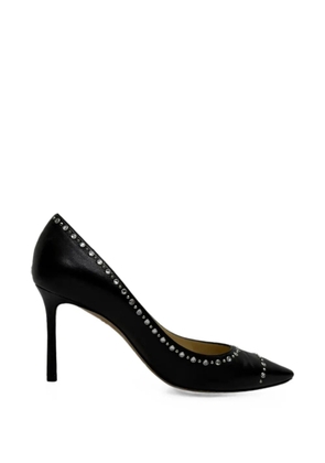 Jimmy Choo Pre-Owned Romy embellished pumps - Black