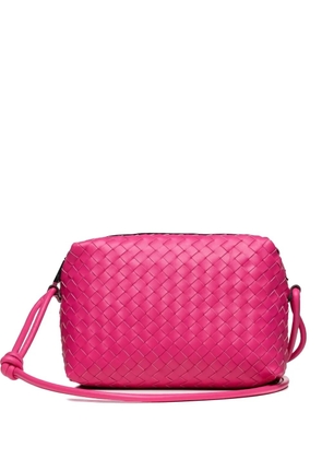 Poche Paris Torba interwoven crossbody bag - Pink