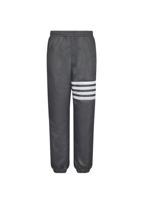 Thom Browne elasticated-cuffs track pants - Grey