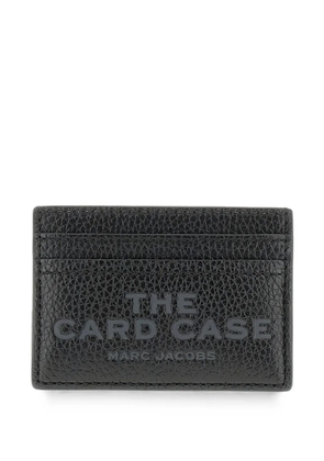 Marc Jacobs The Card Case pebbled card holder - Black