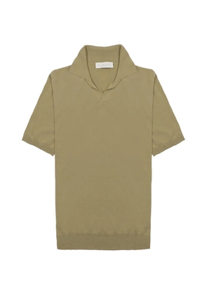 LUIGI GENTILE fine-knit short-sleeve T-shirt - Green