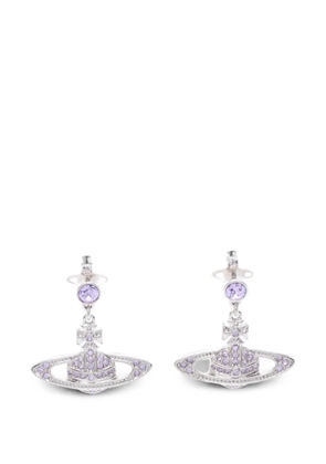 Vivienne Westwood Pre-Owned 2020s Mini Bas Relief drop earrings - Silver