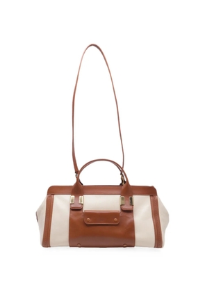 Chloé Vintage Alice colorblock tote bag - Brown