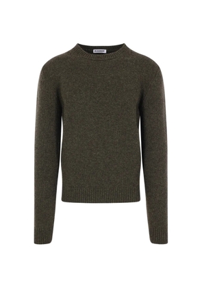 Jil Sander crew-neck wool sweater - Green