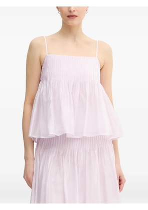 Hoss Intropia Coral spaghetti-strap top - Purple