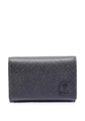 Christian Louboutin Pre-Owned Mooncrest trifold wallet - Black