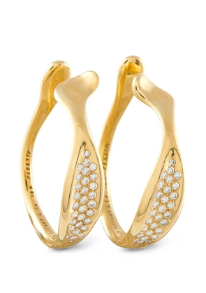 Tiffany & Co. Pre-Owned diamond hoop earrings - Gold