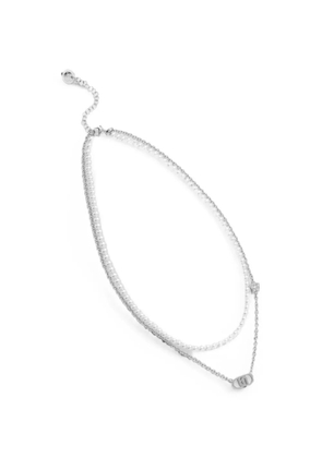 LIU JO layered pearl-detail necklace - Silver
