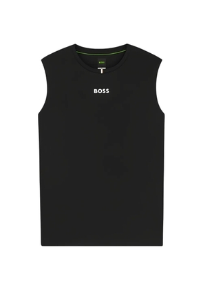 BOSS logo-print tank top - Black