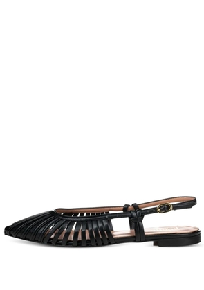 Poche Paris Corinne slingback flat sandals - Black