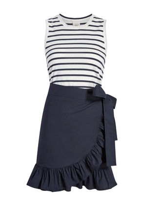 Cinq A Sept striped Dahlia dress - Blue