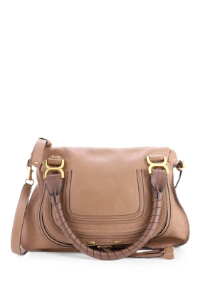 Chloé Pre-Owned Marcie Leather Small satchel - Brown