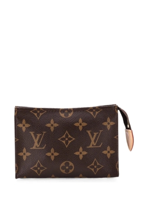 Louis Vuitton Pre-Owned Toiletry Monogram Canvas 15 pouch - Brown