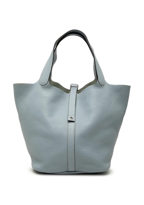 Hermès Pre-Owned 2013 Clemence Picotin Lock 22 handbag - Blue
