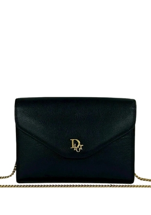 Christian Dior Pre-Owned 20th Century Leather Chain shoulder bag - Black