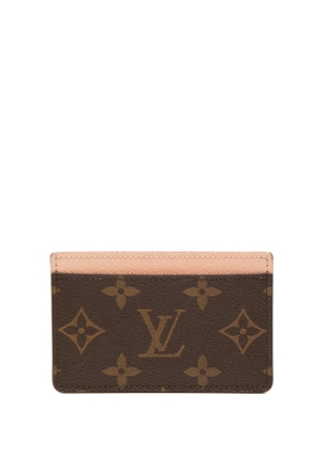 Louis Vuitton Pre-Owned 2015 Monogram card holder - Brown