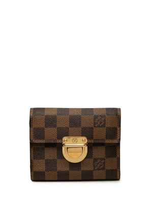 Louis Vuitton Pre-Owned 2009 Damier Ebene Koala Wallet small wallets - Brown