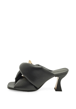 JW Anderson Chain Twist heeled sandals - Black