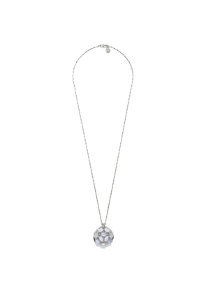 Goossens chalcedony-embellished necklace - Silver