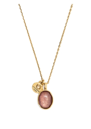 Goossens Talisman cabochon necklace - Gold