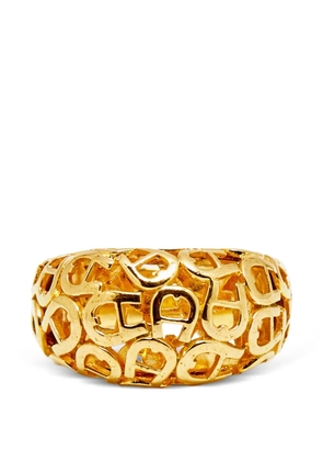 Aigner Vintage cut-out ring - Gold