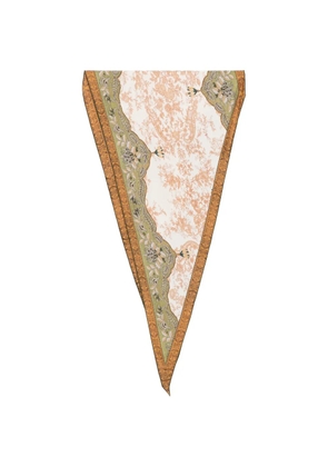 Pierre-Louis Mascia floral-print scarf - Neutrals
