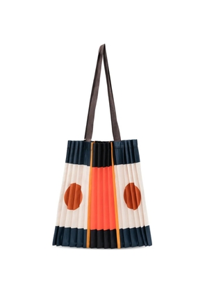 MULTITUDES BAGS Pozzallo pleated tote bag - White