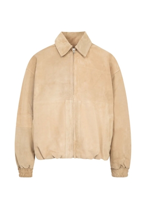 Nahmias Studio suede jacket - Neutrals