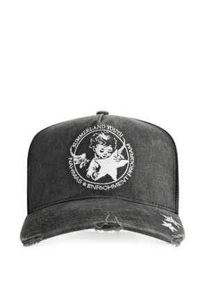 Nahmias Youth Enrichment distressed trucker hat - Black