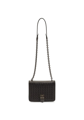 Bottega Veneta Pre-Owned Intrecciato leather shoulder bag - Black