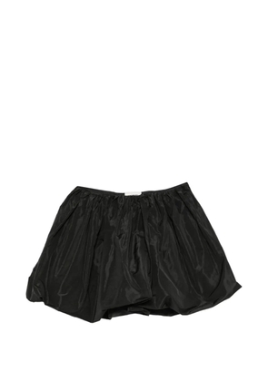 A.M.G. pleated puff mini skirt - Black