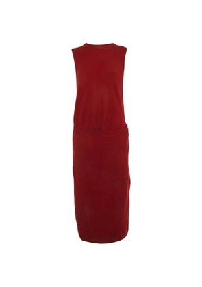 JOSEPH crew-neck midi dress - Red