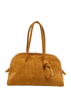 Jacquemus Pre-Owned Le Turismo croc-embossed handbag - Neutrals