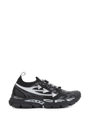 Off-White Be Right Back intarsia-knit sneakers - Black