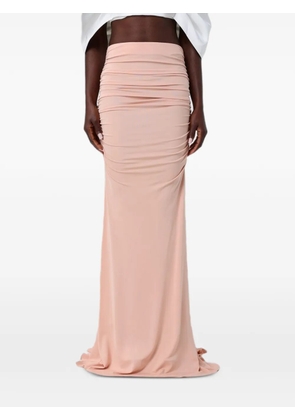 Elisabetta Franchi ruched-detail skirt - Pink