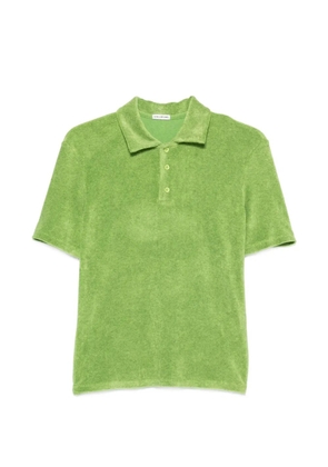 A.M.G. terry-cloth polo shirt - Green