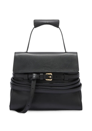 Moschino buckle-detail shoulder bag - Black