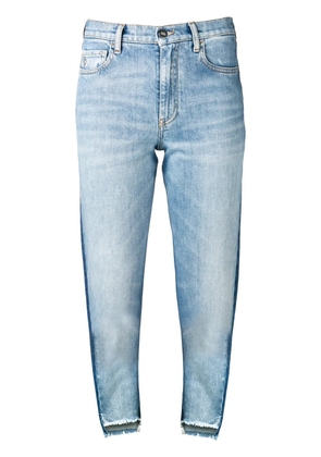 COUNTY OF MILAN two tone jeans - Blue