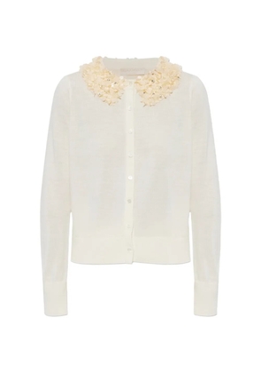 Ulla Johnson Anna sequin-embellished cardigan - Neutrals