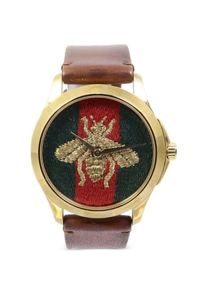 Gucci Pre-Owned 2019 G-Timeless 38mm watch - Green