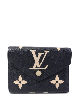 Louis Vuitton Pre-Owned Victorine Monogram Empreinte wallet - Black
