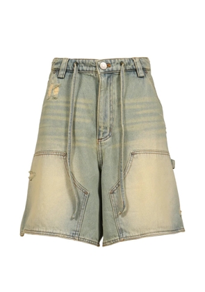 MARKGONG denim cargo shorts - Blue