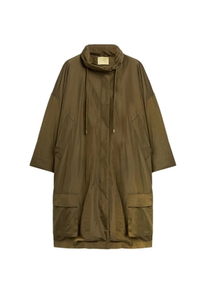 MOMONÌ Kjara removable-lining drawstring parka - Green