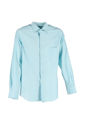 Loro Piana Pre-Owned chest-pocket buttoned shirt - Blue